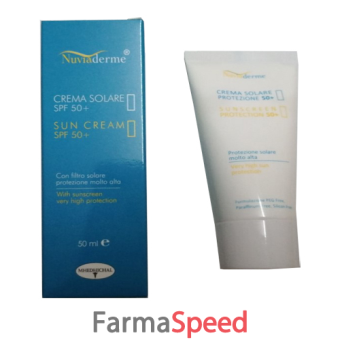nuviaderme crema solare protezione 50+ 50 g