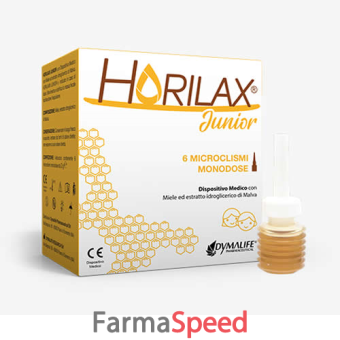 horilax junior 6 microclismi monodose da 3 g