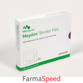 mepilex medicazione border flex 7,5 x 7,5 cm 5 pezzi
