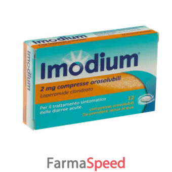 imodium*12cpr orosol 2mg