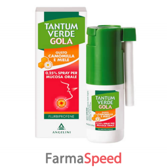 tantum verde gola* spray mucosa orale 15 ml 0,25%