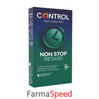 control new non stop retard 6 pezzi