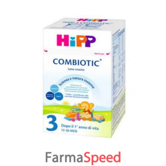hipp latte 3 combiotic crescita polvere 600 g