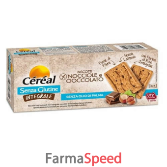 cereal senza glutine integrale biscotti nocciole e cioccolato 150 g
