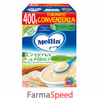 mellin crema di riso 400 g