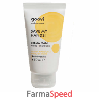 goovi crema mani nutre+ protegge 50 ml