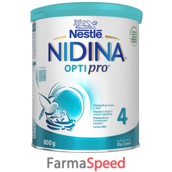 nidina optipro 4 polvere 800 g