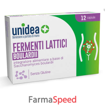 unidea fermenti lattici boulardi 12 capsule