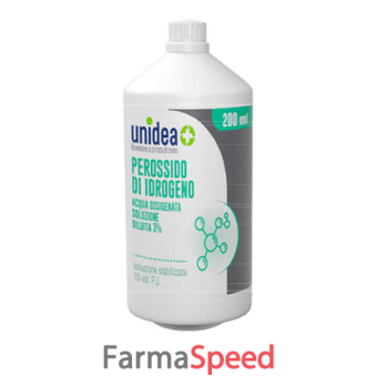 unidea perossido di idrogeno 10 volumi 200 ml