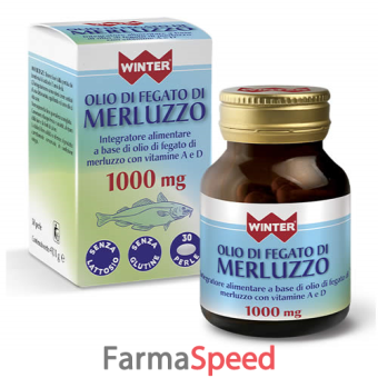 olio di fegato di merluzzo 30 perle winter
