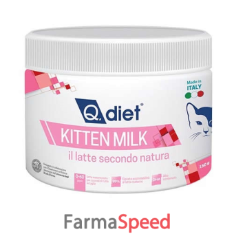 q diet kitten milk polvere 150 g