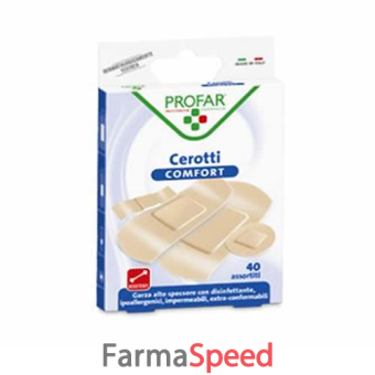 profar comfort 40 cerotto assortiti 