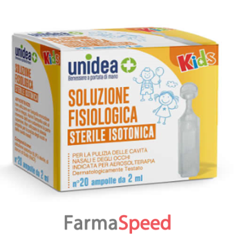soluzione fisiologica unidea 20 ampolle da 2 ml