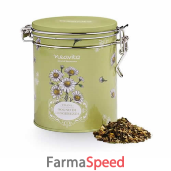neavita royal tin erbe e tisane camomilla con tisana sogno di leggerezza 90 g