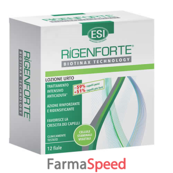 esi rigenforte lozione urto 12 fiale da 10 ml