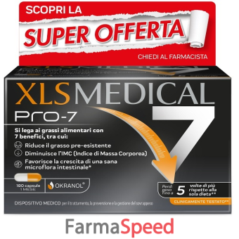 xls medical pro-7 180 capsule taglio prezzo