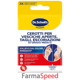 cerotti scholl vesciche taglie escoriazioni 6 pezzi
