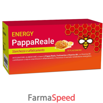 laboratorio della farmacia energy pappa reale 10 flaconcini