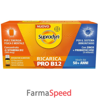 supradyn ricarica pro b12 10 flaconcini