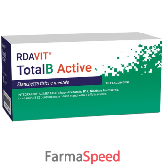 laboratorio della farmacia total b active 10 flaconcini