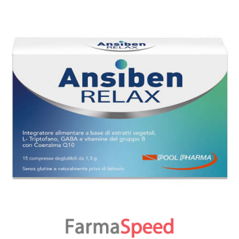 ansiben relax 15 compresse