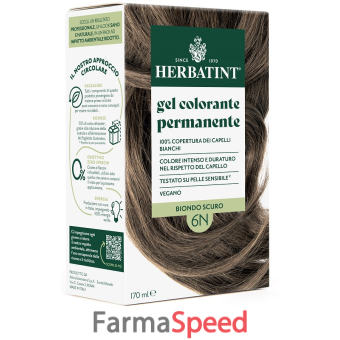 herbatint 6n biondo scuro 170 ml