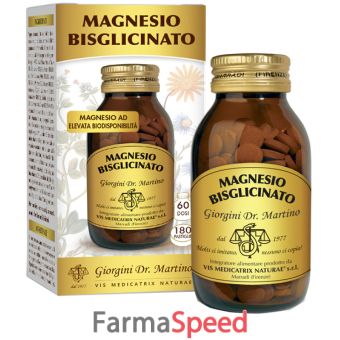 magnesio bisglicinato 180 pastiglie