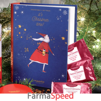 neavita 12 tisane in filtroscrigno assortite nel libro di natale