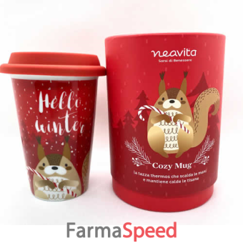 neavita tazza thermos winter animals scoiattolo nutty