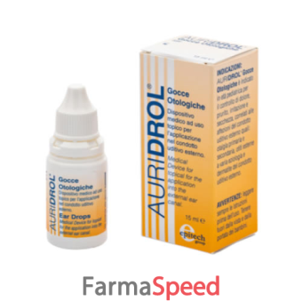 auridrol gocce otologiche 15 ml