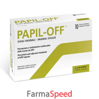 papil-off ovuli vaginali 10 pezzi