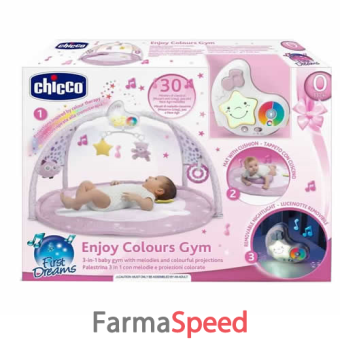 chicco gioco fd enjoy colors playgym pink