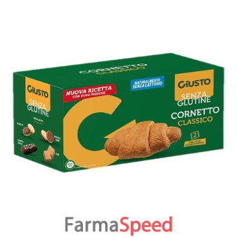 giusto senza glutine cornetti vuoti 2 pezzi da 50 g