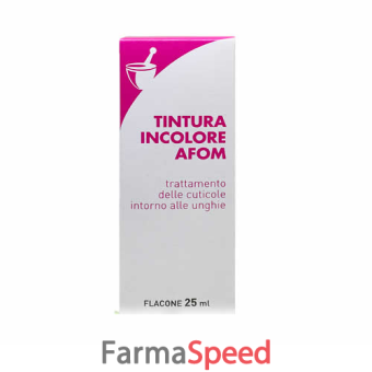 tintura incolore afom 25 ml