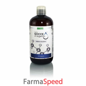 biomed gocce d'argento 20ppm 500 ml