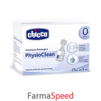 chicco soluzione physioclean 5 ml 25 pezzi