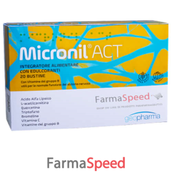 micronil act 20 bustine