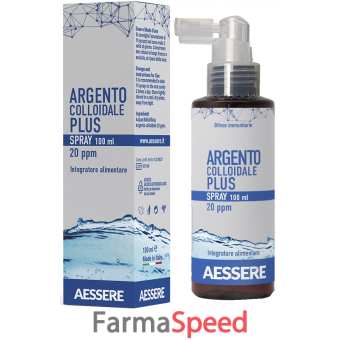 argento colloidale plus 20ppm spray 100 ml