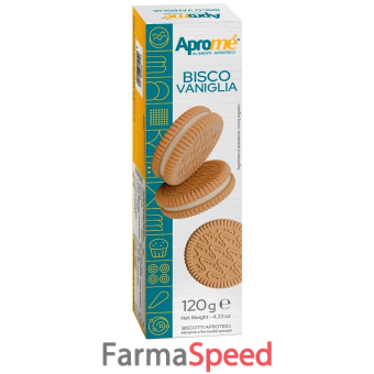 aprome' bisco vaniglia 120 g