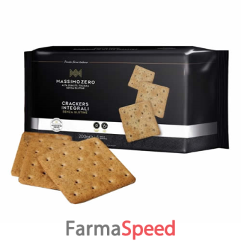massimo zero crackers integrali 200 g