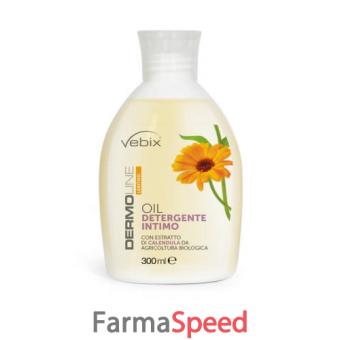 vebix dermoline calendula oil detergente intimo 300 ml