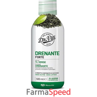 dr viti drenante forte te verde 500 ml senza zuccheri