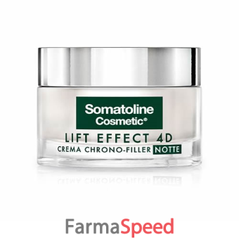 somatoline cosmetic lift effect 4d crema chrono filler notte 50 ml