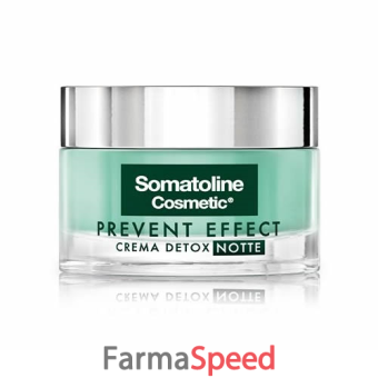 somatoline cosmetic prevent effect crema detox notte 50 ml