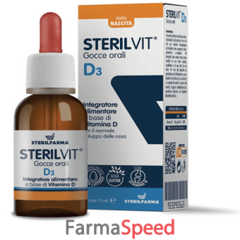 sterilvit d3 gocce 5 ml