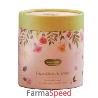 neavita le tisane delle rose paper box te' verde giardino di rose 90 g