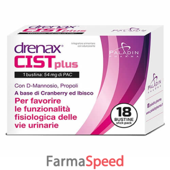 drenax forte cist plus 18 stick pack