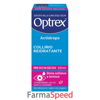 collirio reidratante occhi secchi optrex actidrops 10 ml