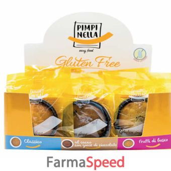 pimpinella food tortino con gocce di cioccolato singola busta 60 g