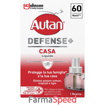 autan defense liquido elettrico casa ricarica 36 ml